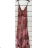 Long summer dress with straps for women (S/M ONE SIZE) ITALIAN FASHION IMPSH23240KG