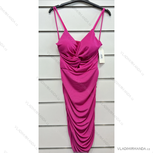 Women's Elegant Strapless Dress (S/M ONE SIZE) ITALIAN FASHION IMPSH235011A