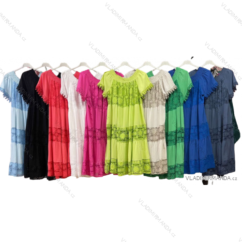 Women's short sleeve tunic (uni xL / 2XL) TURKISH FASHION TM9200691