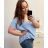 Set of long sweatpants and long sleeve sweatshirt for women (UNI S / L) TURKISH FASHION IMK20148 2XL/3XL blue