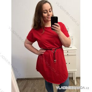 Short sleeve dress womens oversize (uni XL / 2XL) ITALIAN FASHION IM120005
