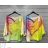 Women's Long Chiffon Short Sleeve Dress (S/M ONE SIZE) ITALIAN FASHION IMWGM23456