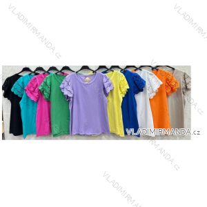 Women's Short Sleeve T-Shirt (S/M ONE SIZE) ITALIAN FASHION IMWGG231329