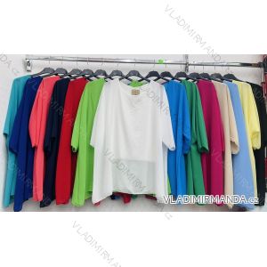 Women's Long Chiffon Short Sleeve Dress (S/M ONE SIZE) ITALIAN FASHION IMWGM23456