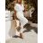 Women's Long Short Sleeve Jumpsuit (S/M ONE SIZE) ITALIAN FASHION IMWAD231358