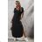 Women's Long Chiffon Short Sleeve Dress (S/M ONE SIZE) ITALIAN FASHION IMWGS231048