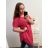 Tunic with pendant short sleeve women's plus size (3XL/4XL ONE SIZE) ITALIAN FASHION IMC23020