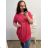 Tunic with pendant short sleeve women's plus size (3XL/4XL ONE SIZE) ITALIAN FASHION IMC23020