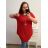 Tunic with pendant short sleeve women's plus size (3XL/4XL ONE SIZE) ITALIAN FASHION IMC23020