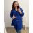 Shirt 3/4 sleeve ladies strip (4XL/5XL ONE SIZE) ITALSKÁ MÓDA IM422026
