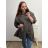 Shirt extended 3/4 long sleeve women's (L/XL/2XL ONE SIZE) ITALIAN FASHION IM423025