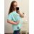 Women's Plus Size Faith Short Sleeve Tunic (2XL/3XL/4XL ONE SIZE) ITALIAN FASHION IMC23215