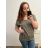 Women's Plus Size Short Sleeve Tunic (2XL/3XL/4XL ONE SIZE) ITALIAN FASHION IMC23080