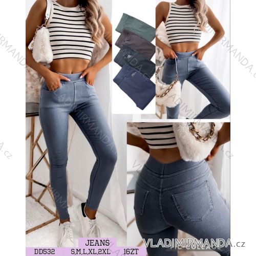Leggings long insulated women's jeans (S-3XL) TURKISH FASHION TMWL20619