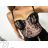 Šaty letní na ramínka dámské (S/M ONE SIZE) ITALSKÁ MÓDA IMPBB22B21841 S black