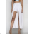 Šaty letní na ramínka dámské (S/M ONE SIZE) ITALSKÁ MÓDA IMPBB22B21841 S/M white