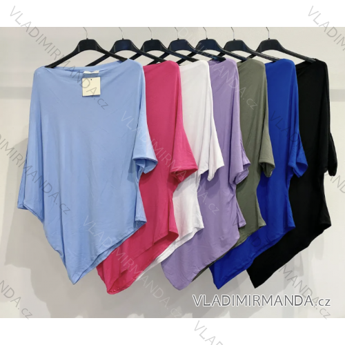 Women's Long Chiffon Short Sleeve Dress (S/M ONE SIZE) ITALIAN FASHION IMWGS231048