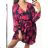 Women's Summer Long Sleeve Dress (S/M ONE SIZE) ITALIAN FASHION IMWGS23175