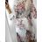 Women's Summer Long Sleeve Dress (S/M ONE SIZE) ITALIAN FASHION IMWGS23175