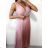 Women's Short Sleeve Shirt Dress (S / M ONE SIZE) ITALIAN FASHION IM422633 S/M béžová