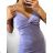 Women's elegant summer strapless dress (S/M ONE SIZE) ITALIAN FASHION IMWB23129
