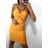 Women's elegant summer strapless dress (S/M ONE SIZE) ITALIAN FASHION IMWB23129