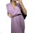 Women's Short Sleeve Shirt Dress (S / M ONE SIZE) ITALIAN FASHION IM422633