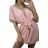 Women's Summer Short Sleeve Dress (S / M ONE SIZE) ITALIAN FASHION IMWB22017