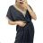 Women's Summer Short Sleeve Dress (S / M ONE SIZE) ITALIAN FASHION IMWB22017