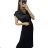 Šaty riflové dlouhé košilové dámské (uni sl) ITALIAN Fashion IM3181746