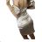 Women's elegant carmen dress (S/M ONE SIZE) ITALIAN FASHION IMPBB23A11818