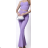 Women's Long Chiffon Short Sleeve Dress (S/M ONE SIZE) ITALIAN FASHION IMWGS231048