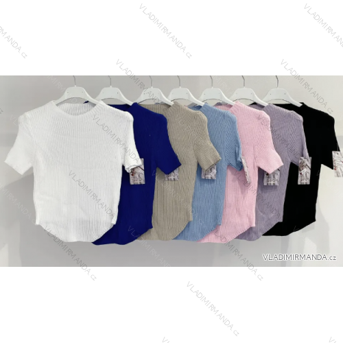 Women's Long Chiffon Short Sleeve Dress (S/M ONE SIZE) ITALIAN FASHION IMWGS231048