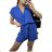 Women's Summer Short Sleeve Jumpsuit (S/M ONE SIZE) ITALIAN FASHION IMWB236490