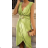 Women's Long Chiffon Short Sleeve Dress (S/M ONE SIZE) ITALIAN FASHION IMWGS231048