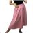 Women's Mid-Length Skirt (S/M ONE SIZE) ITALIAN FASHION IMM23HG4911/DU Dark Pink