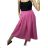 Women's Mid-Length Skirt (S/M ONE SIZE) ITALIAN FASHION IMM23HG4911/DU Dark Pink