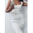 Women's Long Chiffon Short Sleeve Dress (S/M ONE SIZE) ITALIAN FASHION IMWGS231048