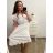 Women's short sleeve tunic (uni xL / 2XL) TURKISH FASHION TM9200691