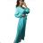 Elegant Long Sleeve Dress Women (S / M.ONE SIZE) ITALIAN FASHION IMM211302