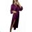 Elegant Long Sleeve Dress Women (S / M.ONE SIZE) ITALIAN FASHION IMM211302