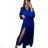Elegant Long Sleeve Dress Women (S / M.ONE SIZE) ITALIAN FASHION IMM211302