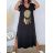 Šaty riflové dlouhé košilové dámské (uni sl) ITALIAN Fashion IM3181746