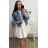 Women's denim jacket short (s-2xl) MA520002