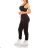Women's Crop Top and Long Sweatpants Set (S/M ONE SIZE) ITALIAN FASHION IMM23M9545