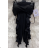 Women's Long Chiffon Short Sleeve Dress (S/M ONE SIZE) ITALIAN FASHION IMWGS231048