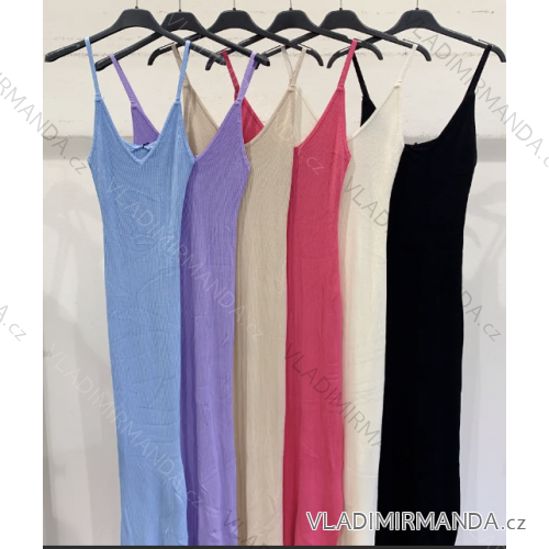 Women's Long Chiffon Short Sleeve Dress (S/M ONE SIZE) ITALIAN FASHION IMWGS231048