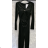 Women's Long Chiffon Short Sleeve Dress (S/M ONE SIZE) ITALIAN FASHION IMWGS231048