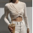 Women's Long Chiffon Short Sleeve Dress (S/M ONE SIZE) ITALIAN FASHION IMWGS231048