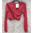 Women's Long Chiffon Short Sleeve Dress (S/M ONE SIZE) ITALIAN FASHION IMWGS231048